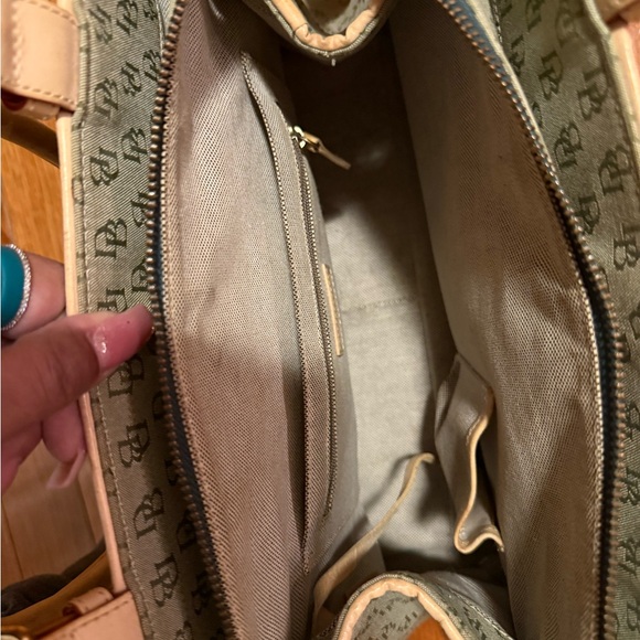 Dooney & Bourke Olive Monogram Shoulder Bag - Picture 6 of 9